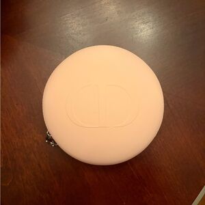 Dior Soft Pink Circular Pouch